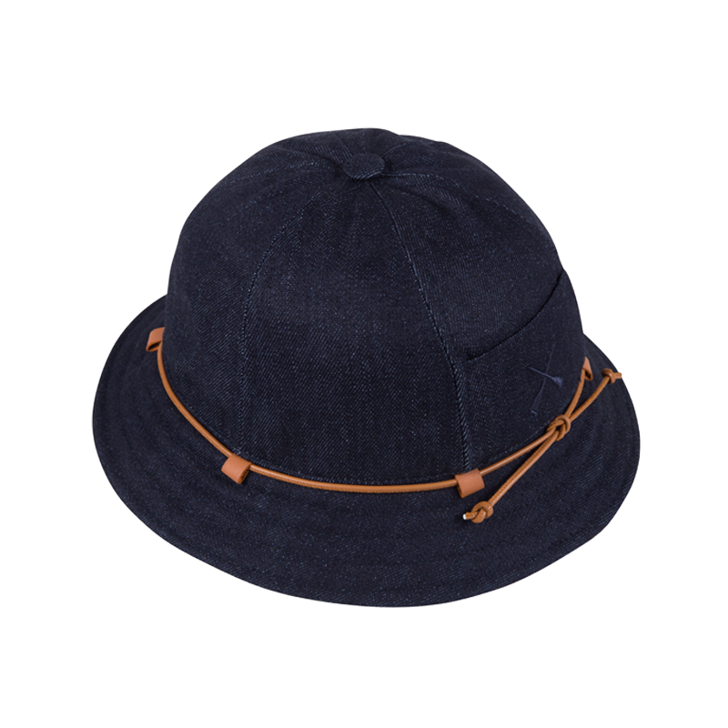 Béton Ciré Organic Indigo Denim Bucket Hat