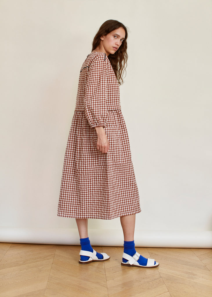 Sideline Marianne Checked Dress