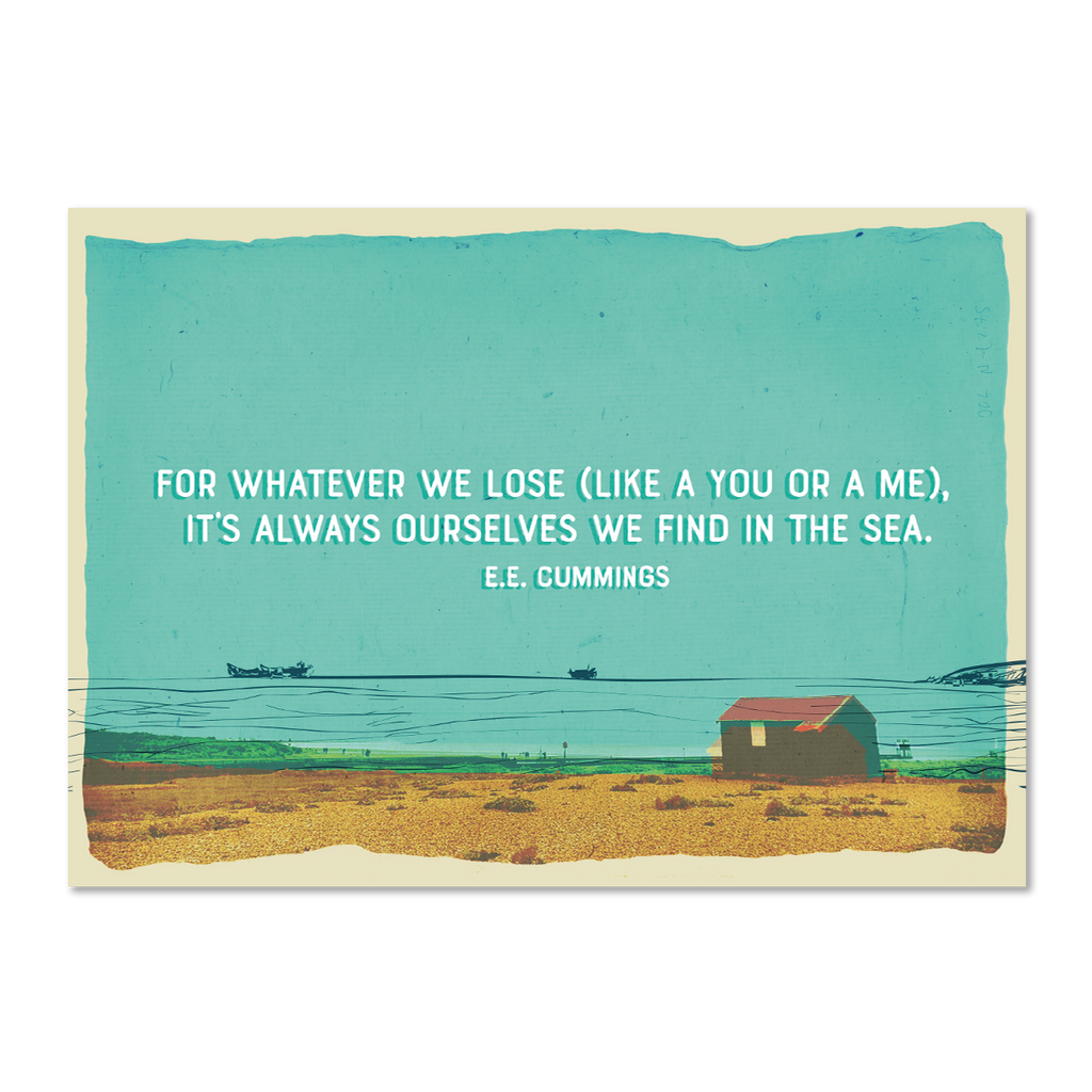 Marsha By The Sea Pack of 10 'Whatever You Lose' Postcards