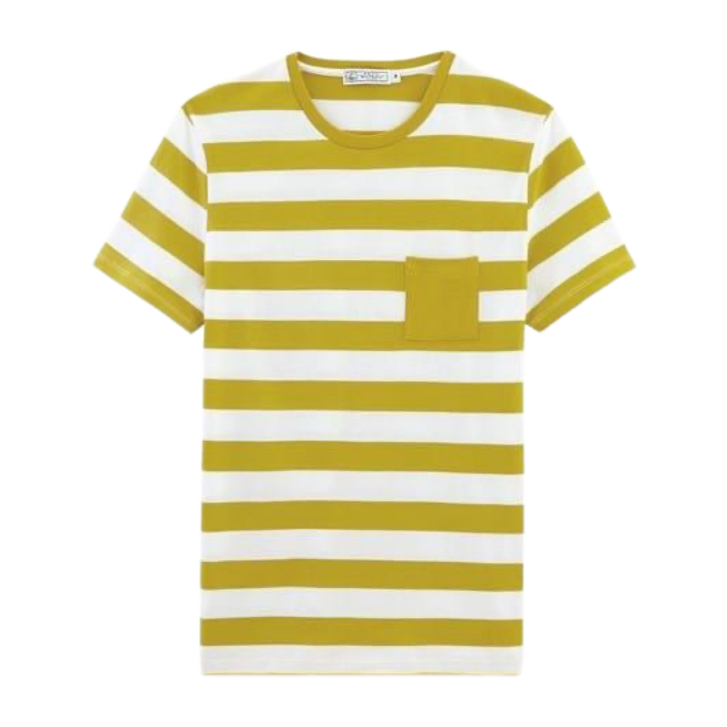 Petit Bateau Men’s Stripe T-shirt With Pocket