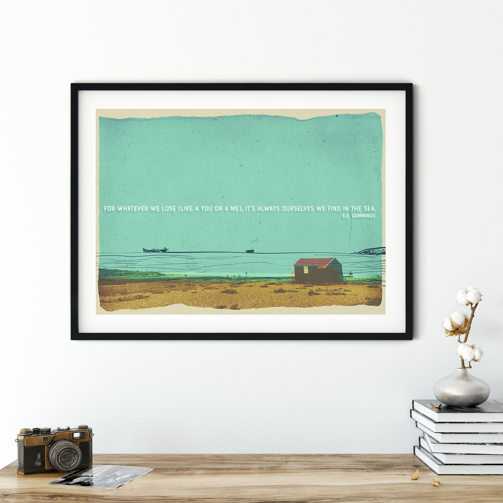 Marsha By The Sea 'Whatever You Lose' A3 Print