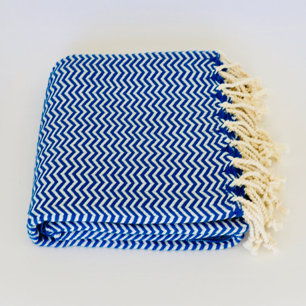 Bon Bini Chikitu Towel Pacific Blue