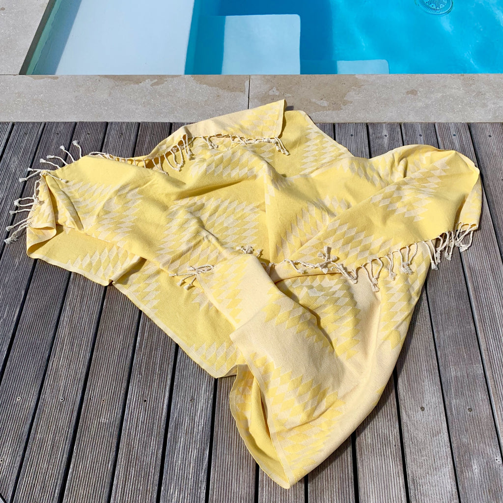 Bon Bini Benge Towel Yellow