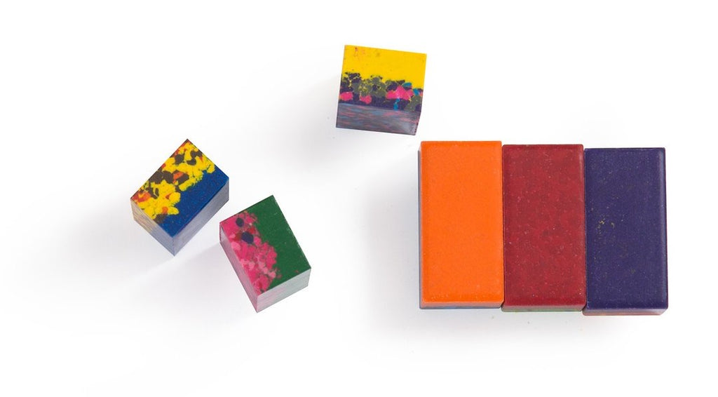 Moulin Roty Multi-Coloured Wax Crayon Blocks