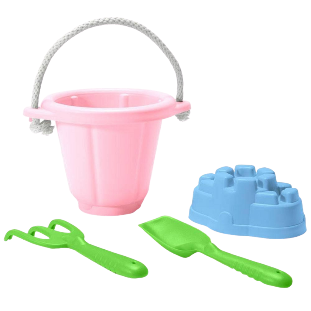 Green Toys Recycled Plastic Sand Play Set - Pink