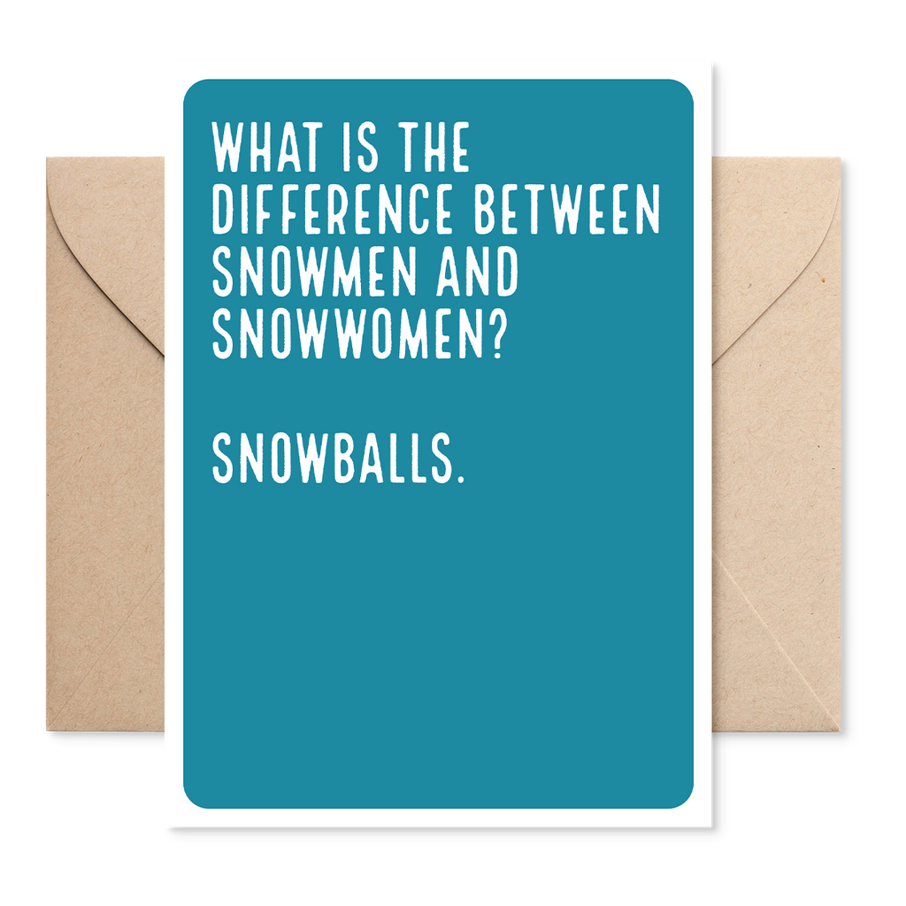 Marsha By The Sea 'Snowballs' Christmas Card