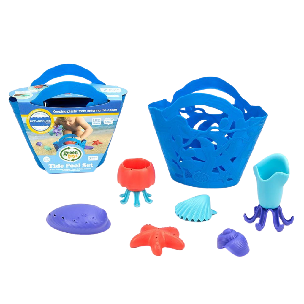Green Toys Recycled Plastic Ocean Bound Tide Pool Bath Set