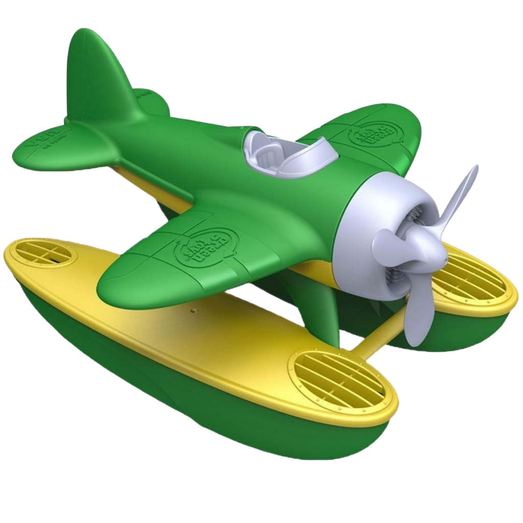 Green Toys Recycled Plastic Seaplane - Green Wings