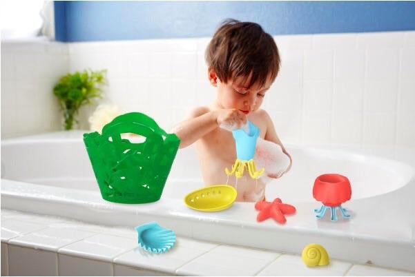 Green Toys Recycled Plastic Tide Pool Bath Set
