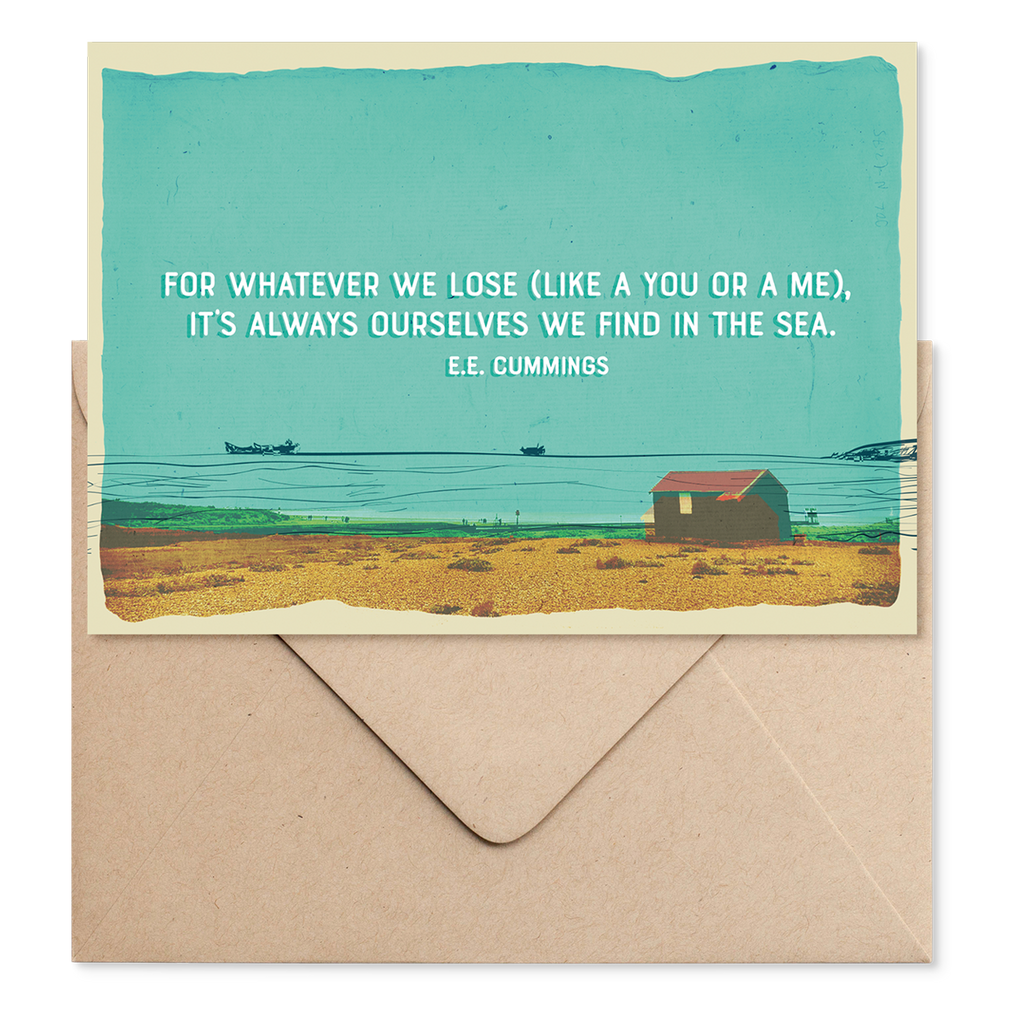 Marsha By The Sea ‘For Whatever We Lose’ Greeting Card