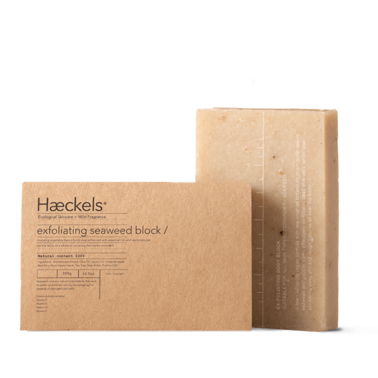 Haeckels Exfoliating Vegan Seaweed Soap Large