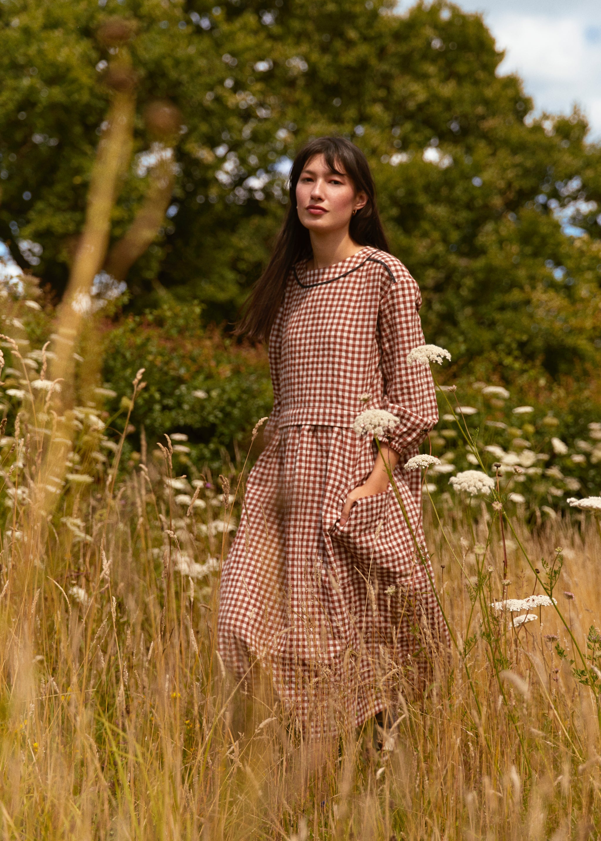 andmarry アンドマリー belle checked dress andmary belle checked dress andmary and mary belle checked dress