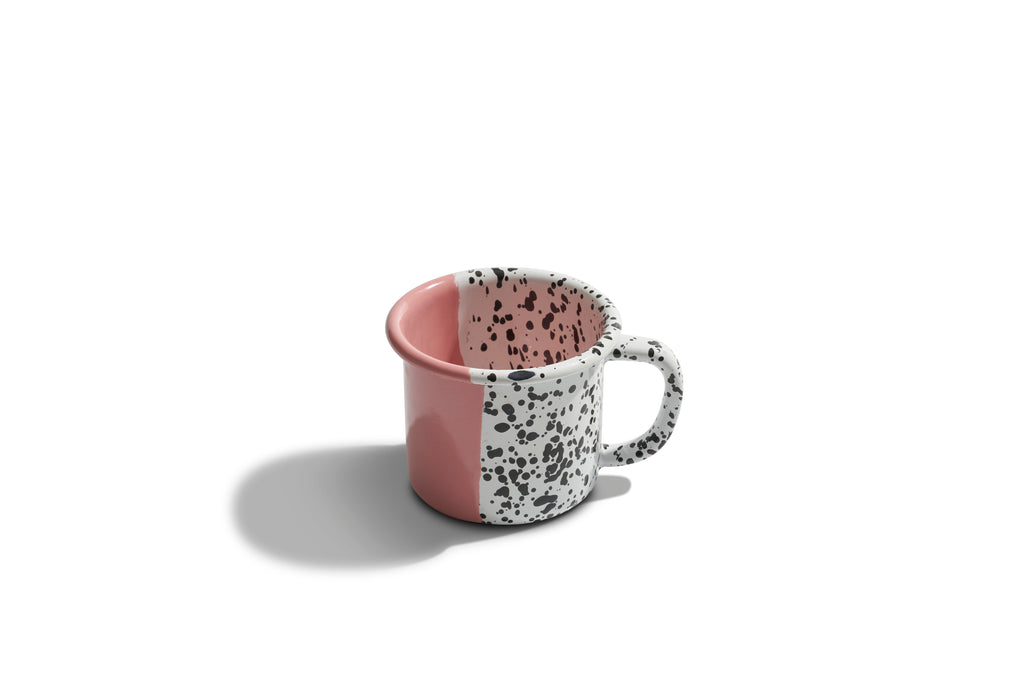 Kapka Mind-Pop Pink Enamel Mug