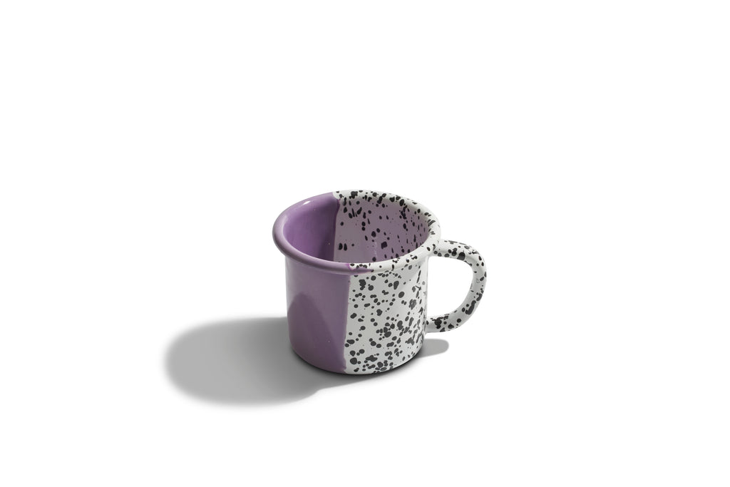 Kapka Mind-Pop Purple Enamel Mug