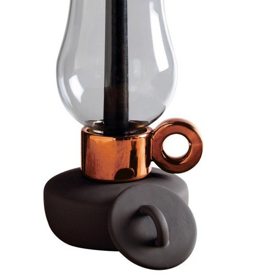 Seletti Lantern Candleholder Anthracite