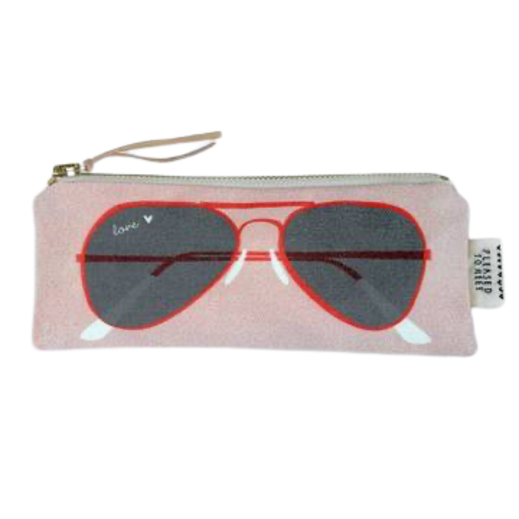 Pleased To Meet Sunglasses Slim Pouch