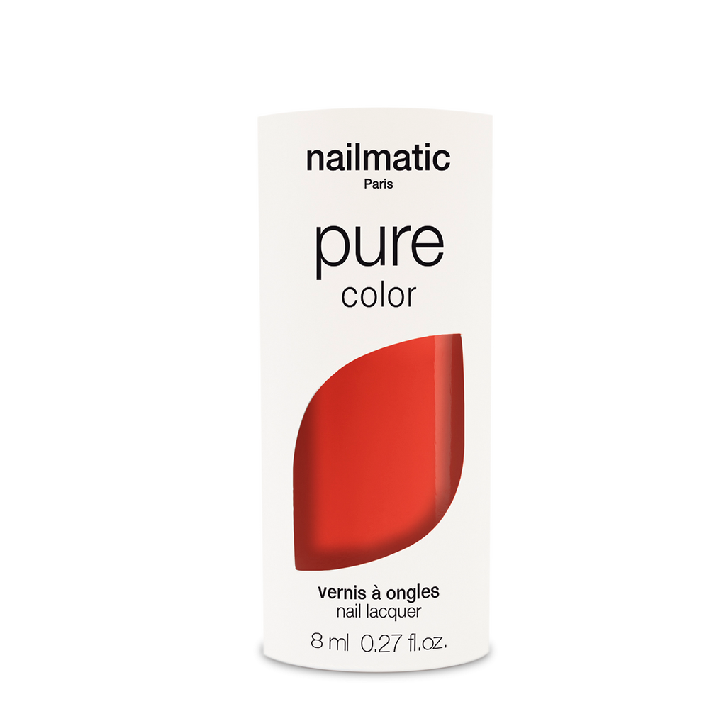 Nailmatic PURE Vegan Nail Varnish - Ella Coral Red