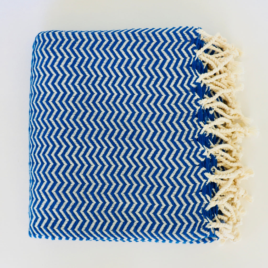 Bon Bini Chikitu Towel Pacific Blue