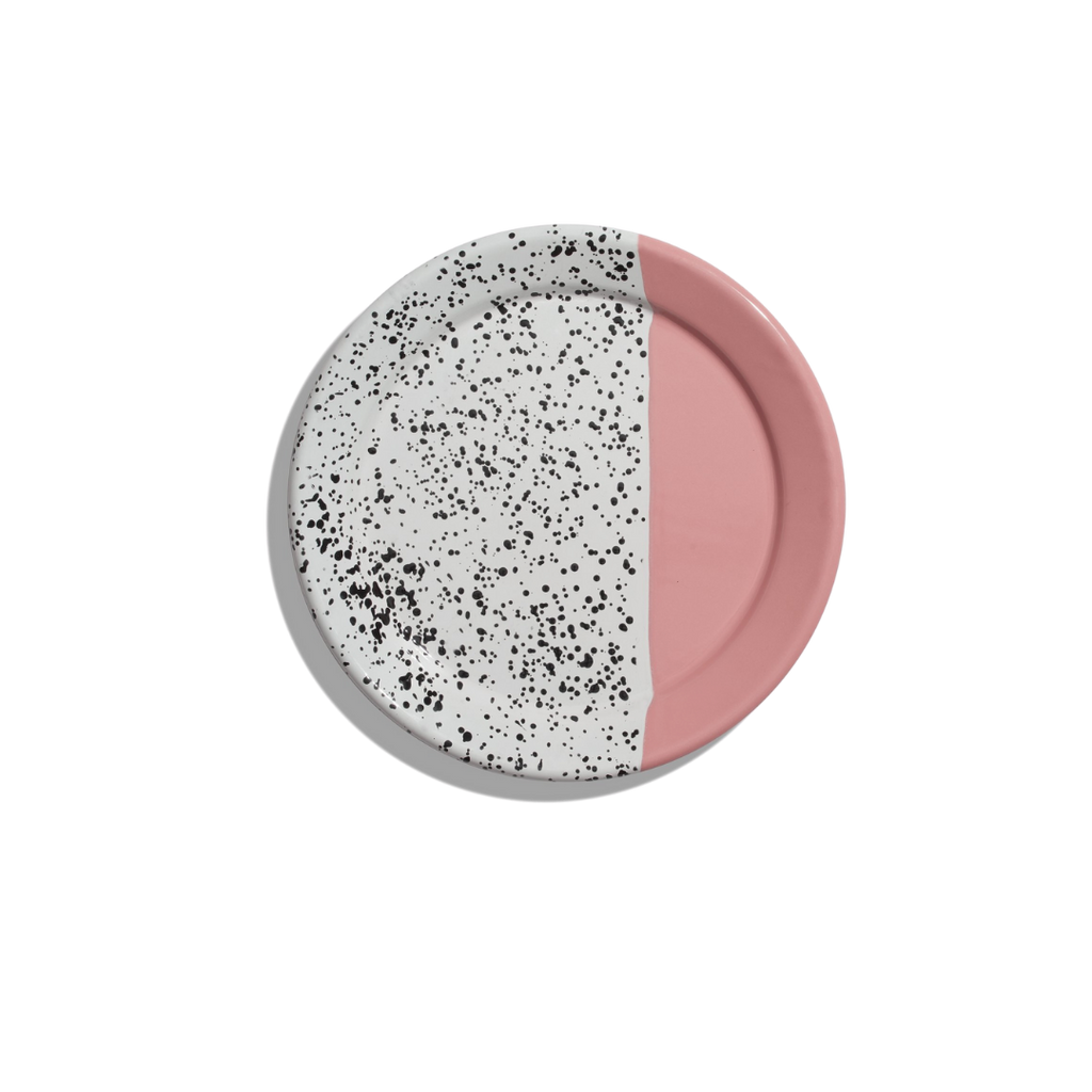 Kapka Mind-Pop Pink Enamel Plate