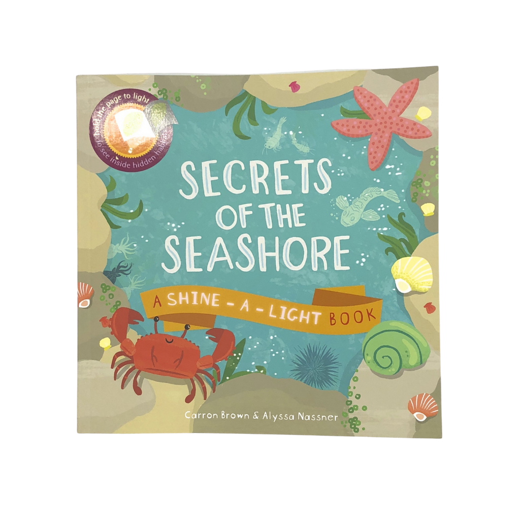 Secrets Of The Seashore Shine-A-Light Book