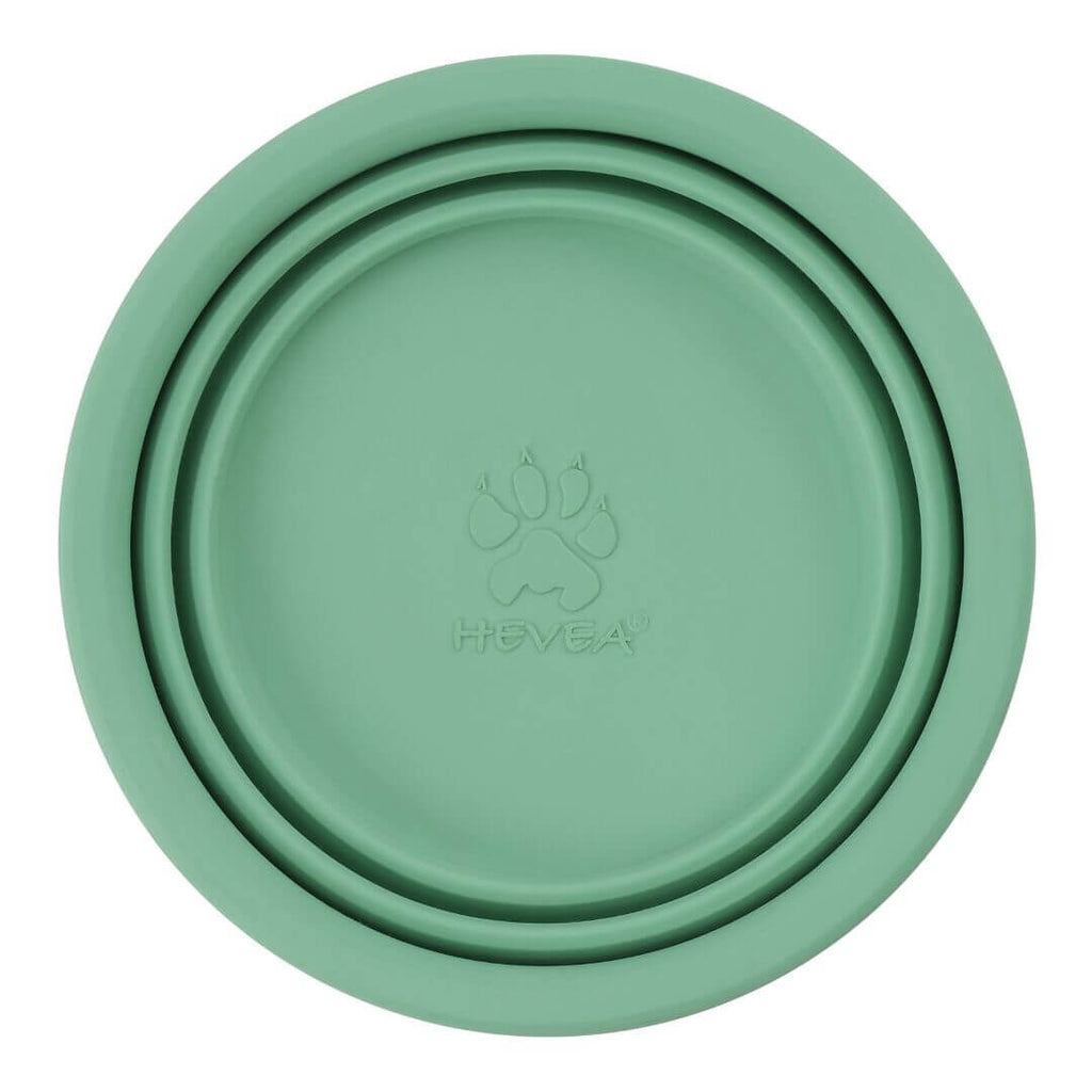 Hevea Natural Rubber On The Go Dog Bowl