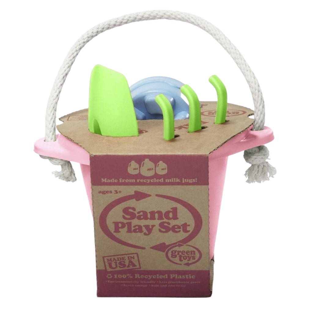 Green Toys Recycled Plastic Sand Play Set - Pink