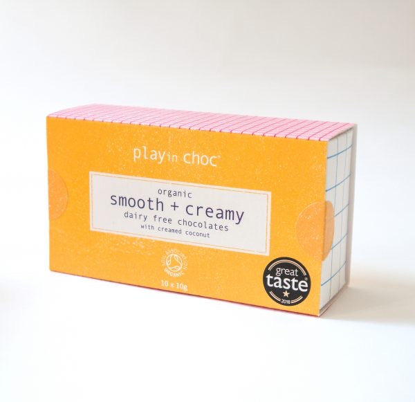 Playin Choc 2-Pack Organic Smooth & Creamy Dairy Free Chocolates