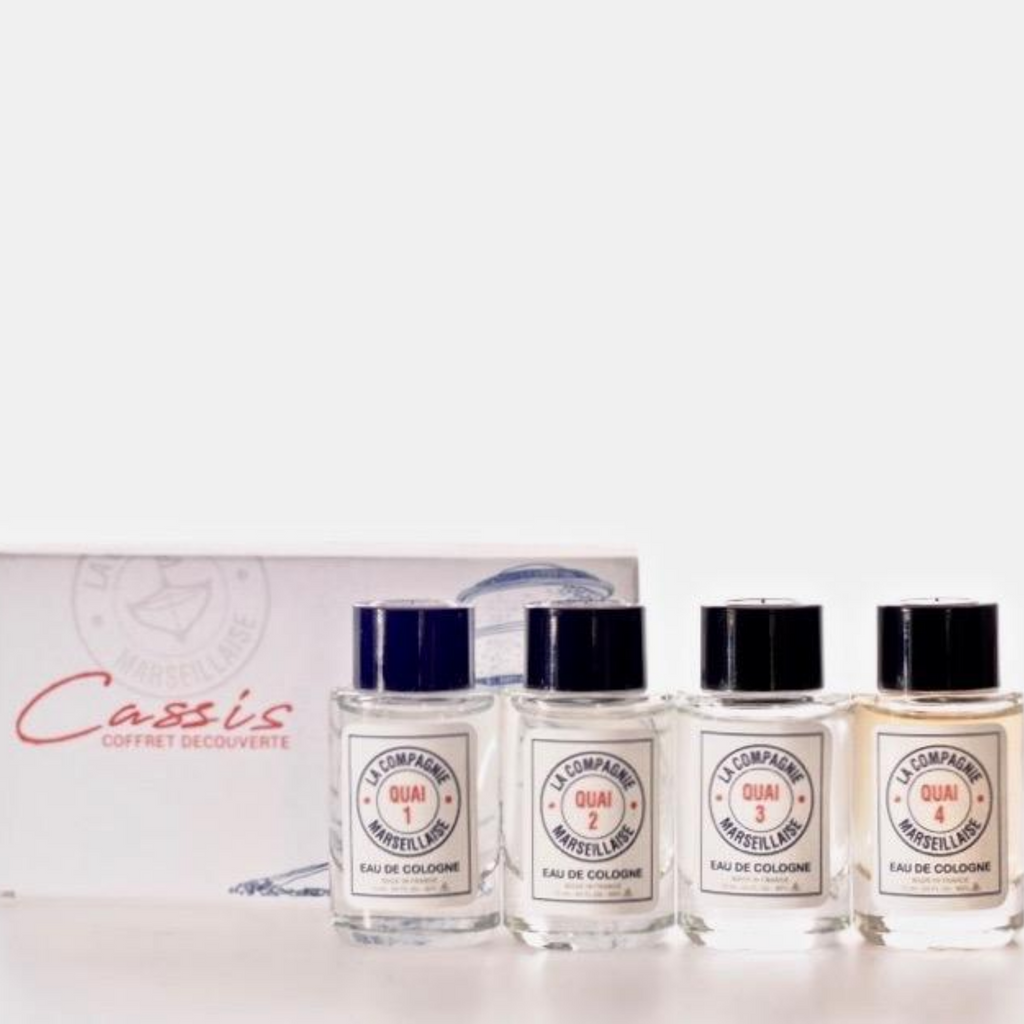La Compagnie Marseillaise Cassis Collection 4x Mini Eau De Cologne