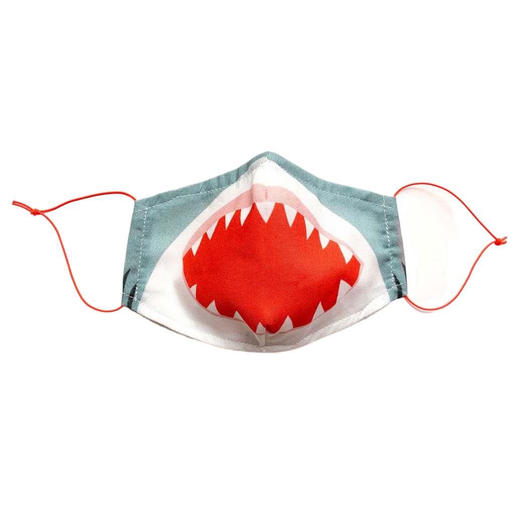 Pleased To Meet Shark Face Mask SMALL, MEDIUM