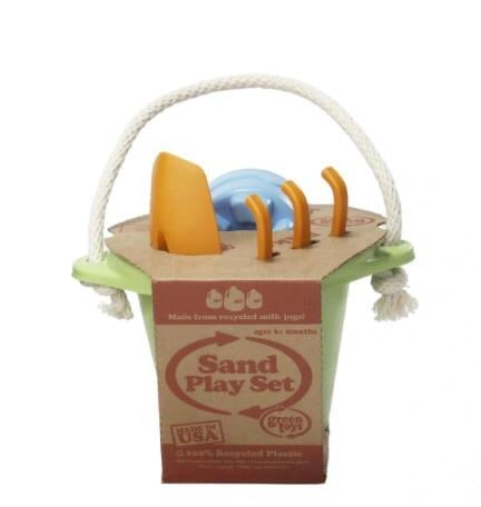 Green Toys Recycled Plastic Sand Play Set - Green