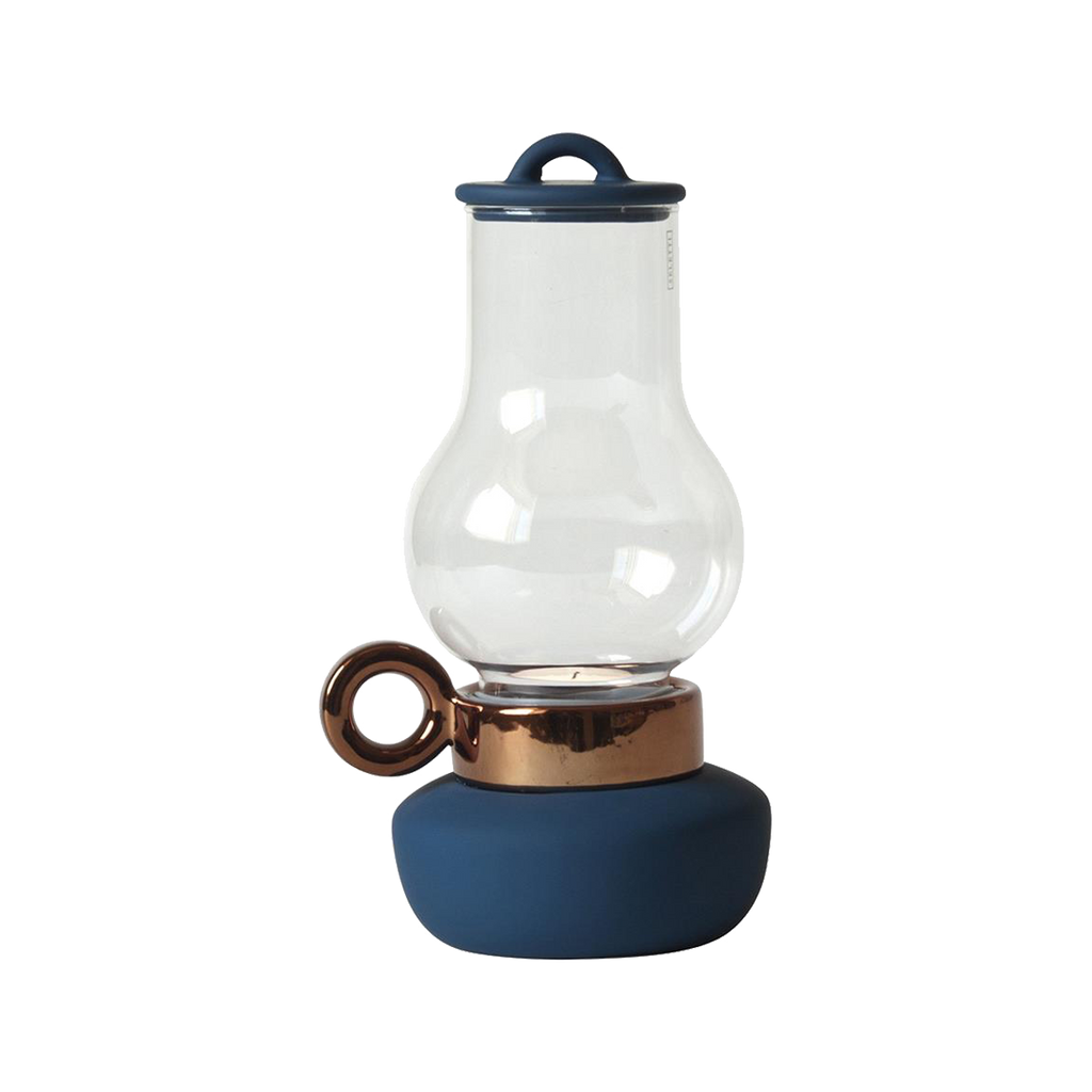 Seletti Lantern Tealight Holder Blue