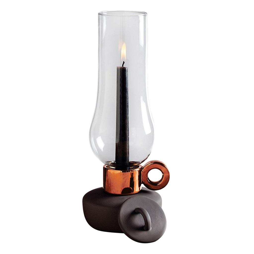 Seletti Lantern Candleholder Anthracite