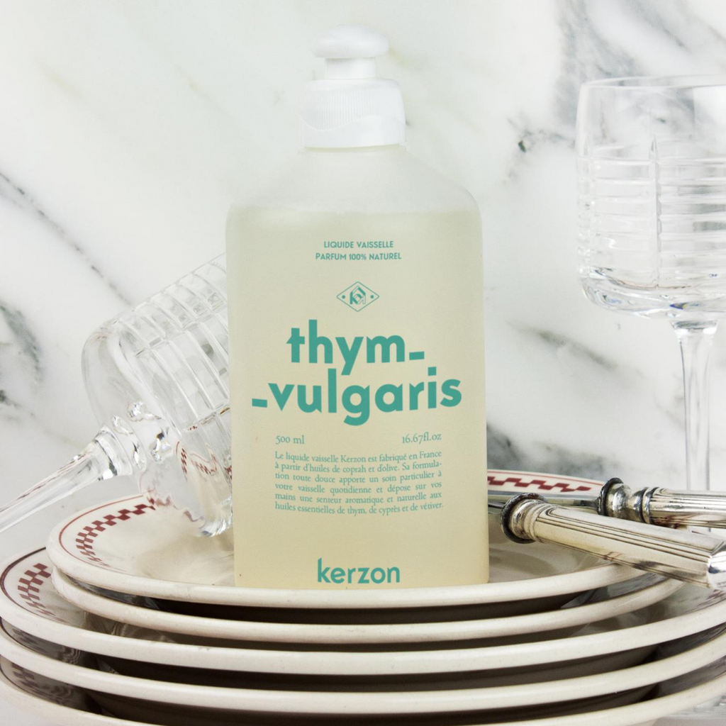 Kerzon Natural Dishwashing Liquid Thyme and Hemp